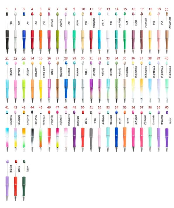 Clearance Beadable Pens - Black Ink – TaTN Craft Supplies