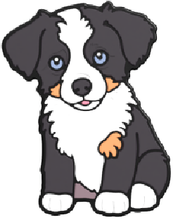 Animal - Dog - Australian Shepherd Silicone Focal