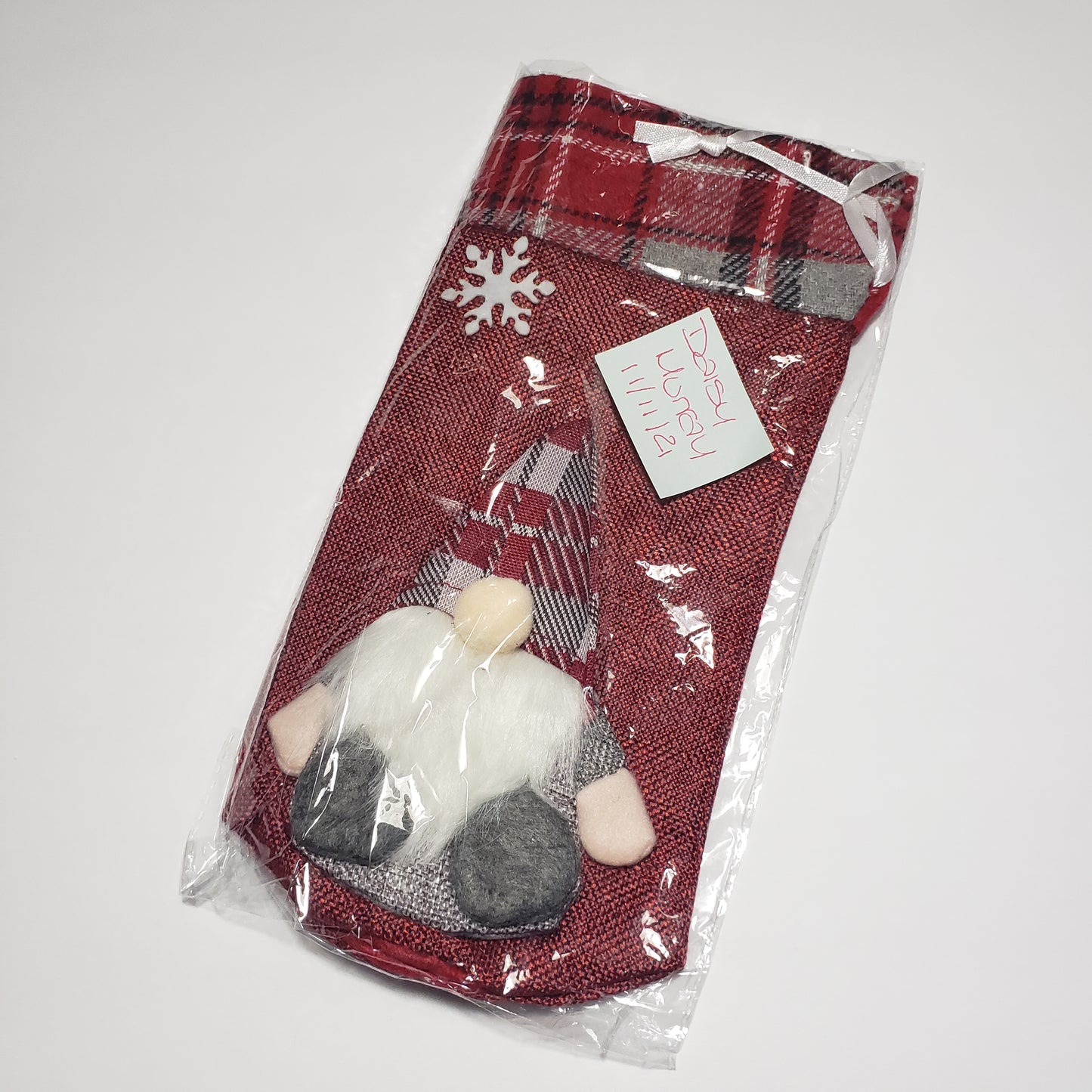 Christmas - Gnome Wine Bags