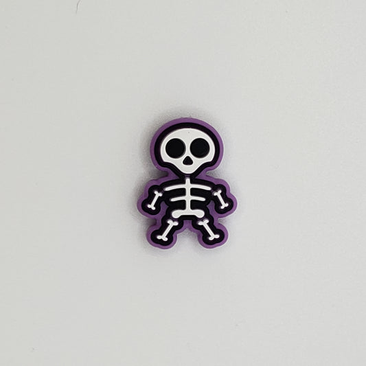 Halloween - Skeleton Purple Silicone