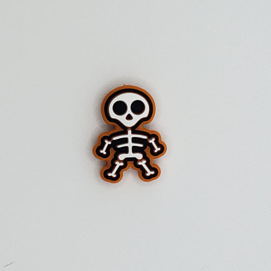 Halloween - Skeleton Orange Silicone