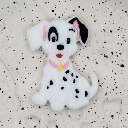 Disney -  Dalmatian Pink Silicone Focal