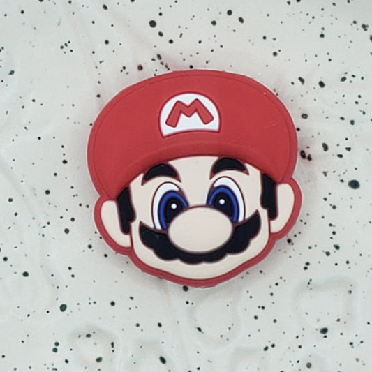 Game - Mario Bros Red Silicone Focal