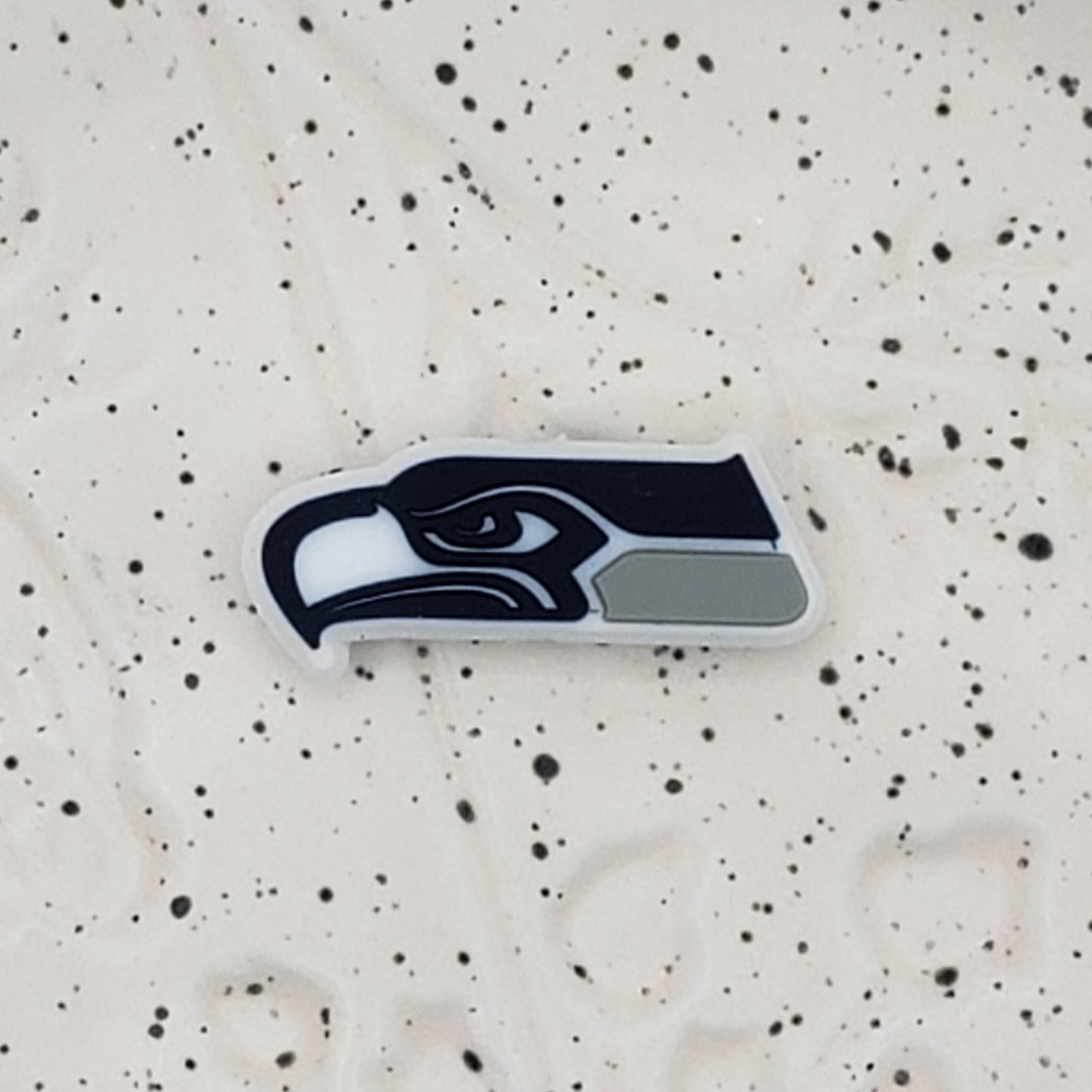 Football - Seattle Seahawks Silicone Focal - RD Creations Collab ~ WILL NOT RESTOCK