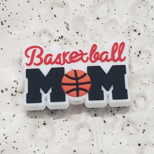 Mom - Basketball Mom Silicone Focal