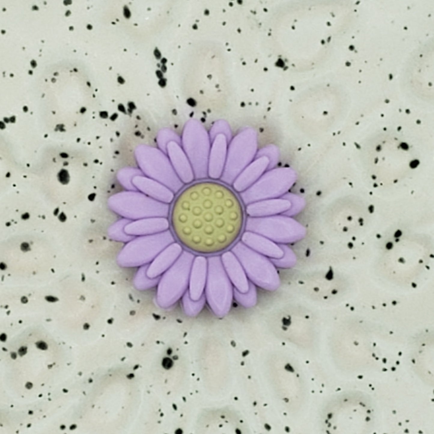 Flower - 20mm Lilac Silicone Focal