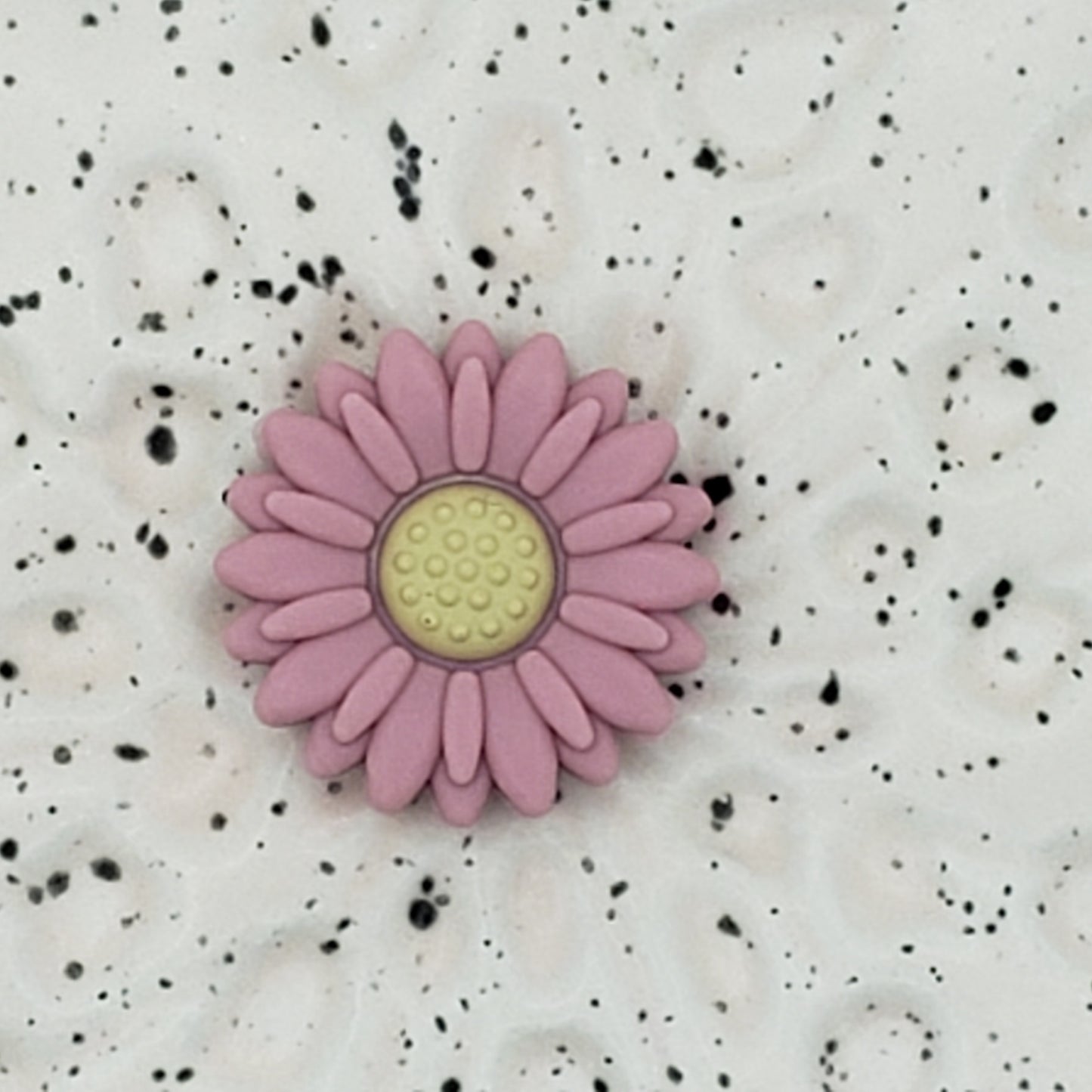 Flower - 20mm Lilac Silicone Focal