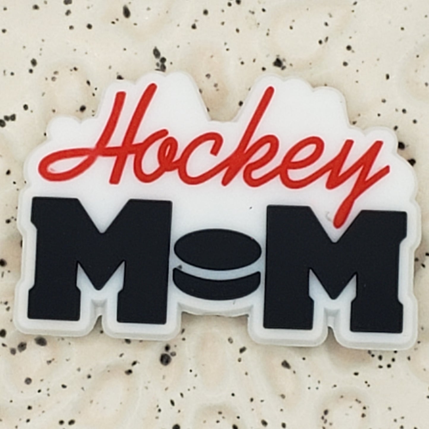 Mom - Hockey Mom Silicone Focal