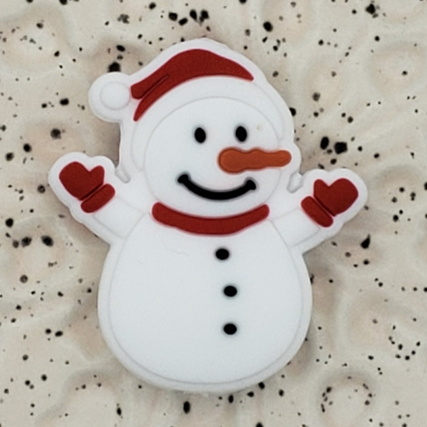 Christmas - Snowman Silicone Focal