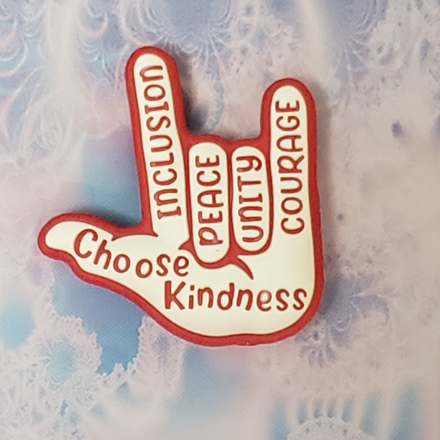 Saying - Choose Kindness Silicone Focal