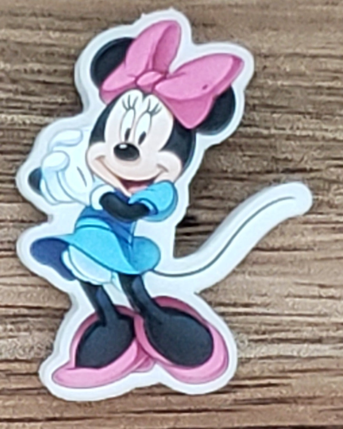 Disney - Minnie Mouse - Printed Silicone Focal