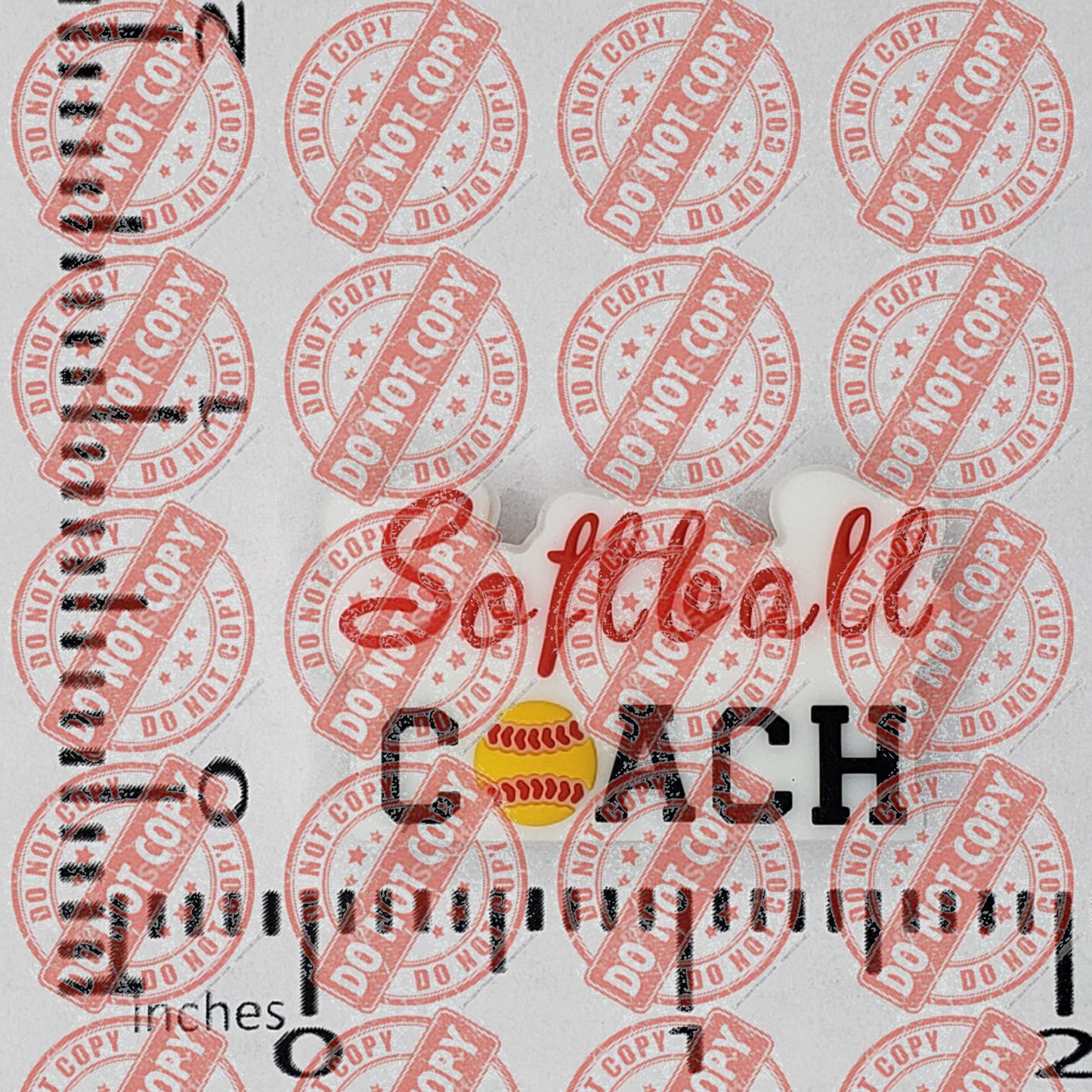 Softball - Coach Silicone Focal