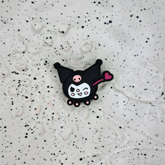 Cartoon - Anime - Hello Kitty Kuromi Winking Silicone Focal