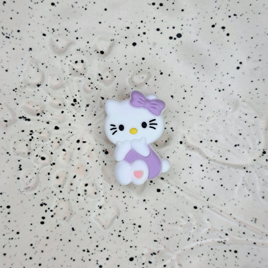 Cartoon - Anime - Hello Kitty Lilac Silicone Focal