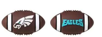 Football - 3D Football Philadelphia Eagles Silicone Focal