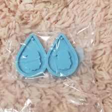 Mold Santa Silicone Earring Mold