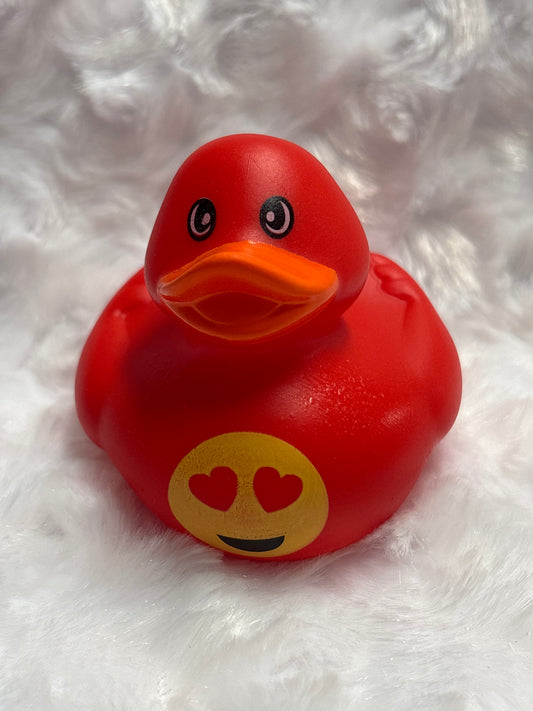 Rubber Duck ~ Happy Face Red Rubber Duck ~ Buy 2 Get 2 Free ~ Mix and Match