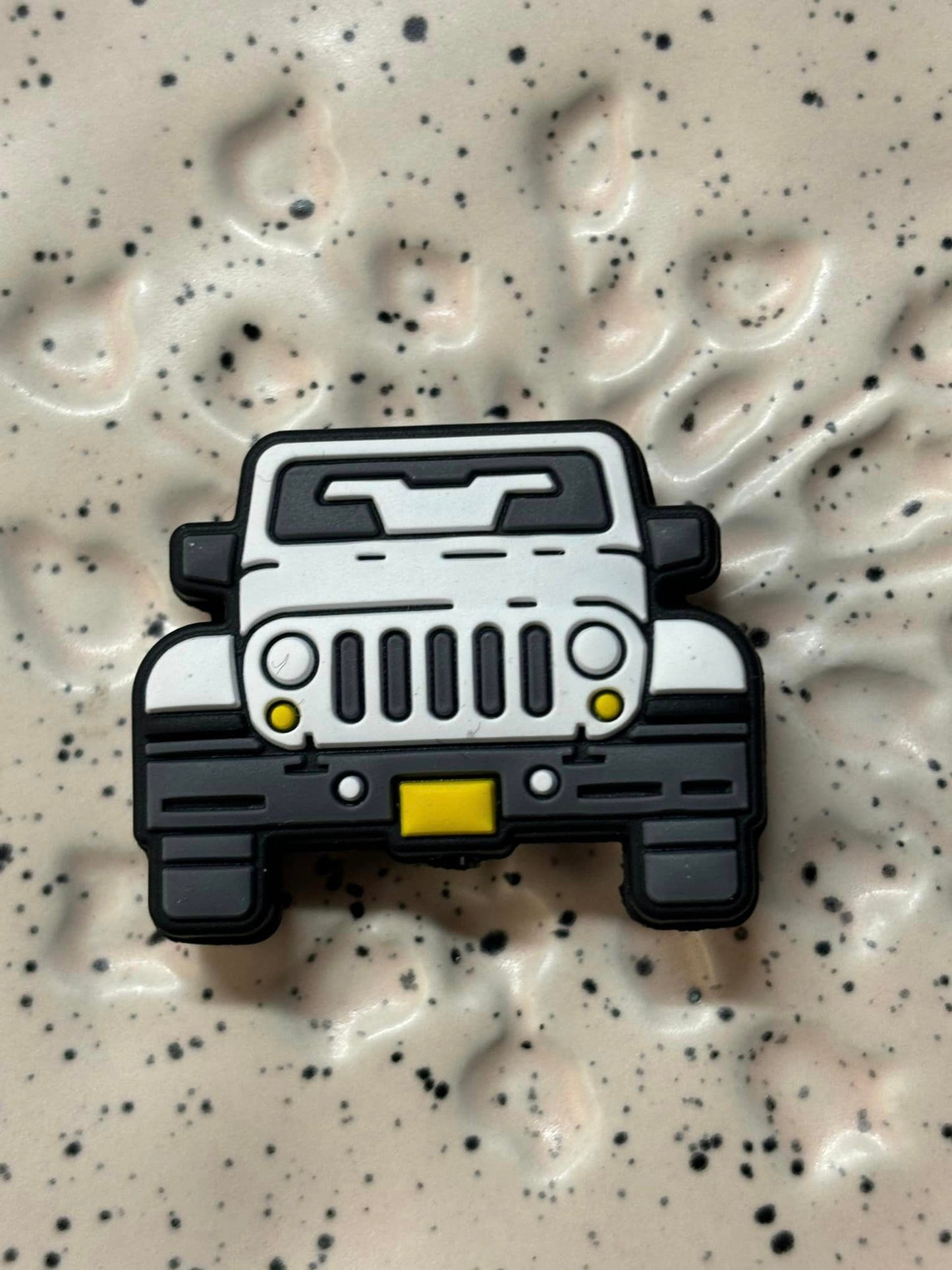 Vroom - Jeep White Silicone Focal