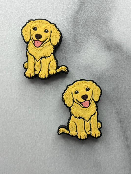 Animal - Dog - Labrador Yellow Silicone Focal