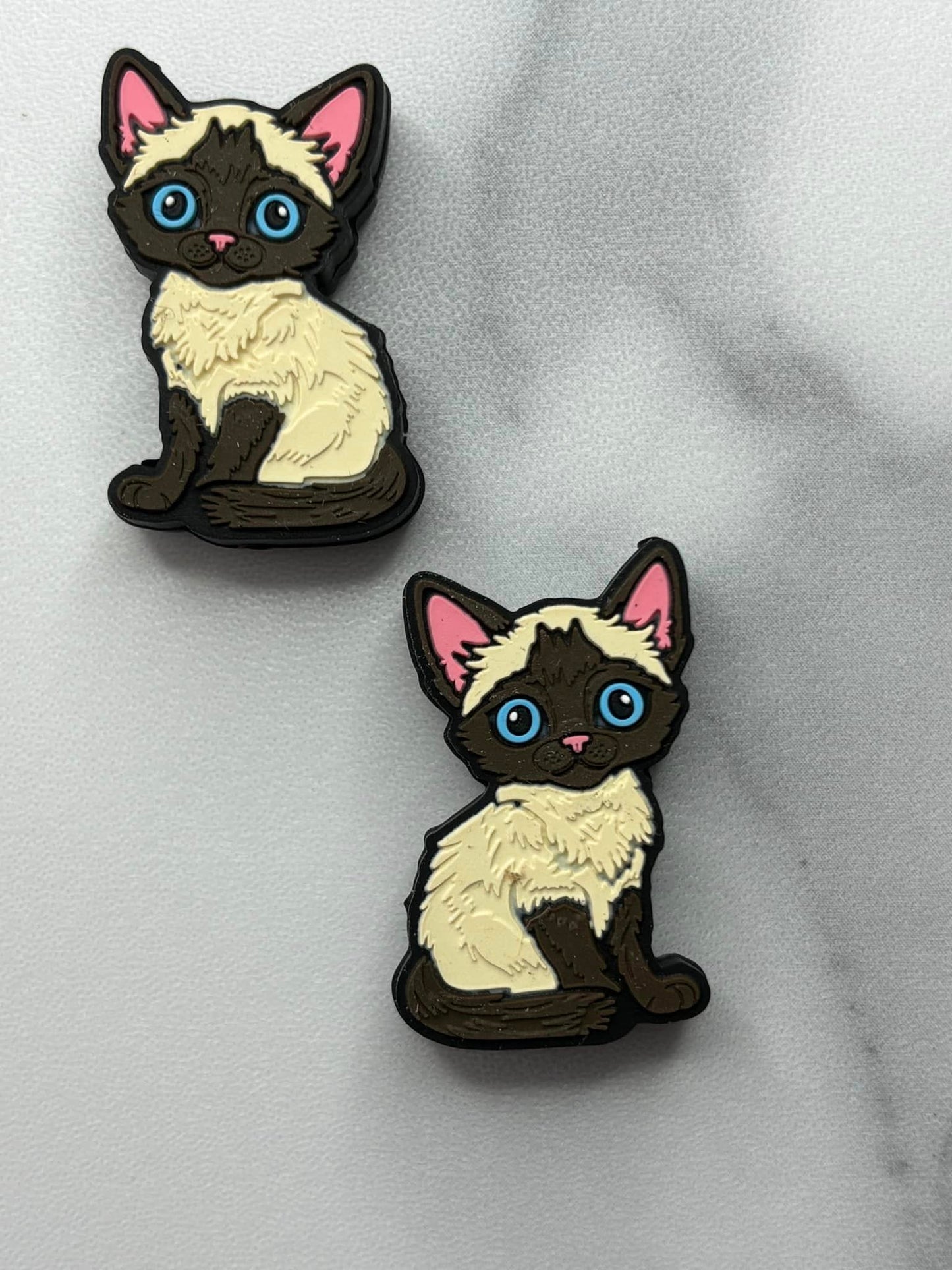 Animal - Cat - Siamese Cat Silicone Focal