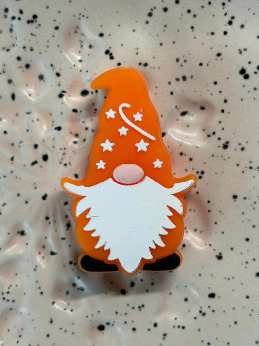 Mystical - Gnome Orange Silicone Focal