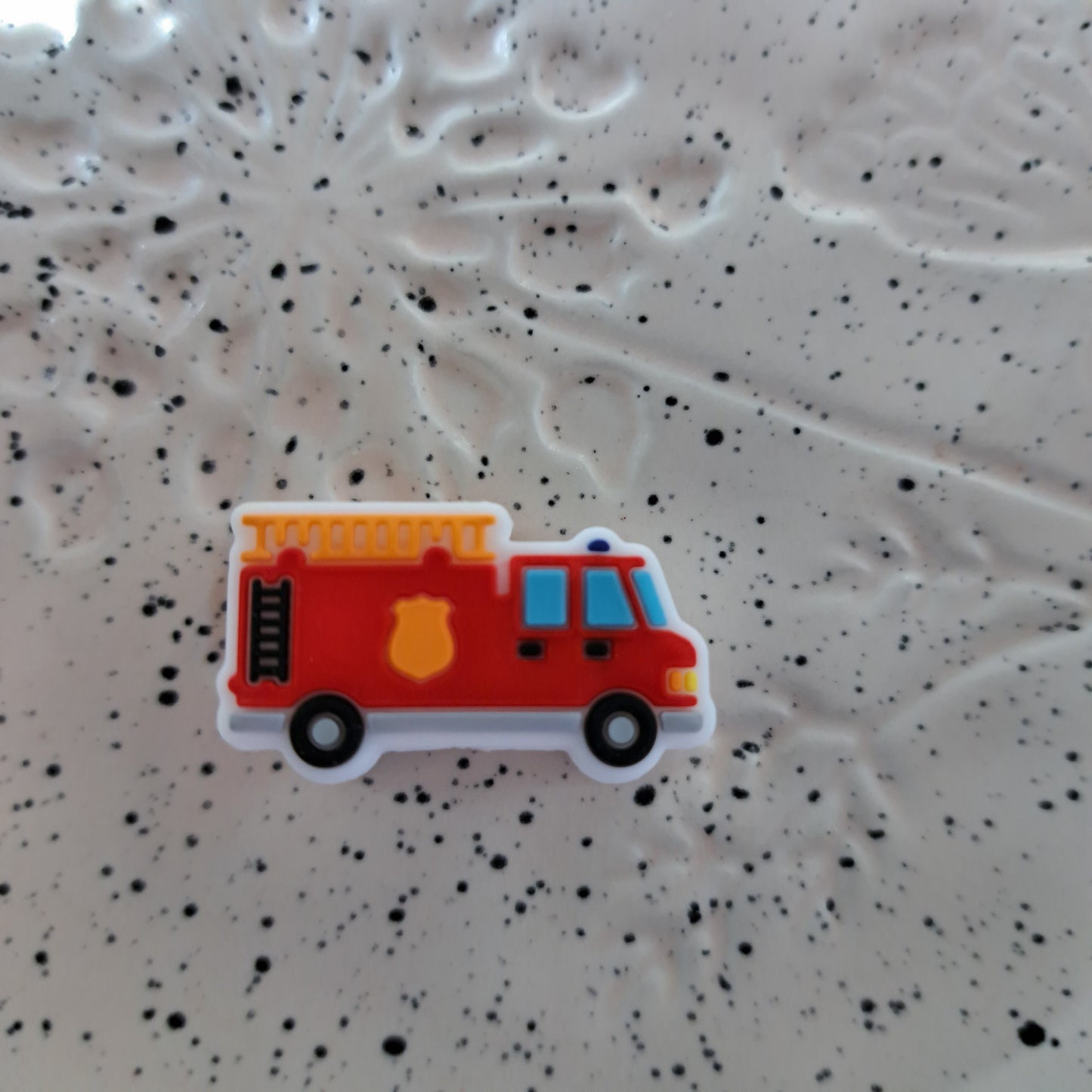 Profession - Fire - Fire Truck Silicone Focal