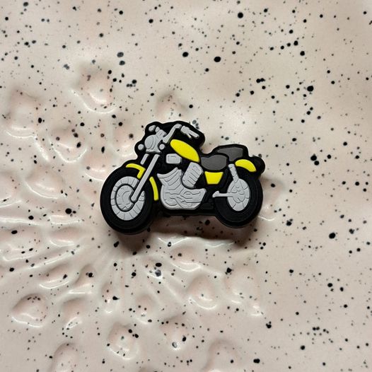 Vroom - Motorcycle Yellow Silicone Focal