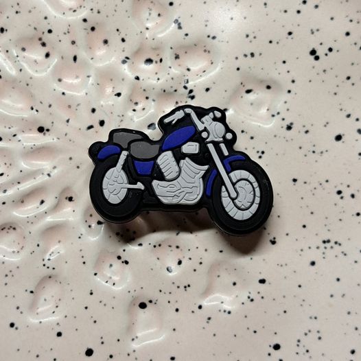 Vroom - Motorcycle Blue Silicone Focal