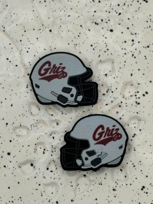 College - Montana Grizzlies Printed Silicone Focal