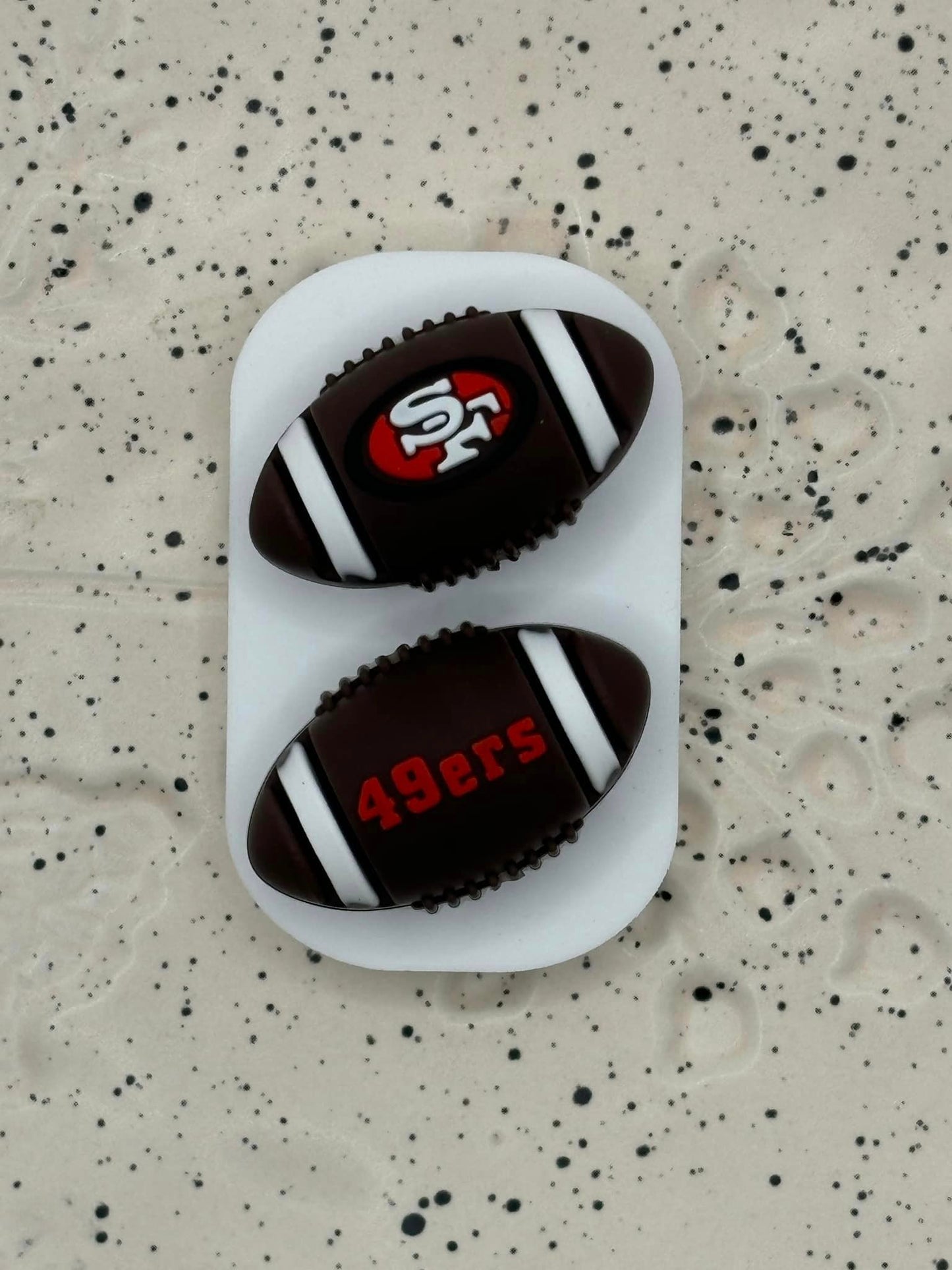 Football - 3D Football San Francisco 49ers Silicone Focal