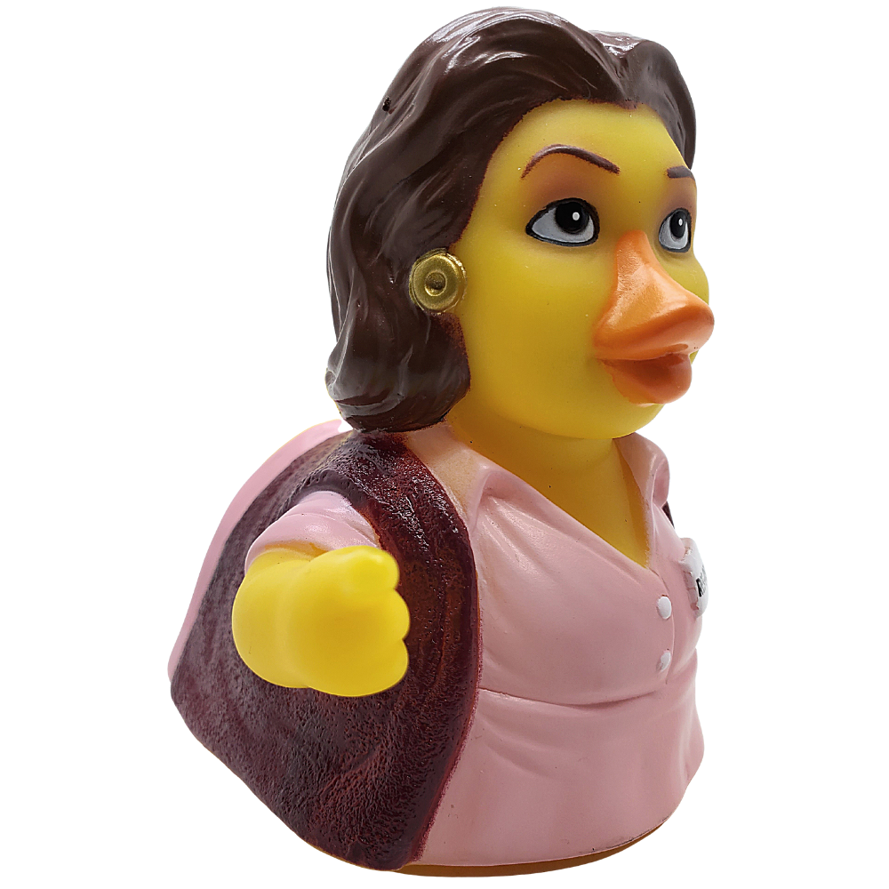 Queen of Soak – R-E-S- PECK Bath Toy Rubber Duck