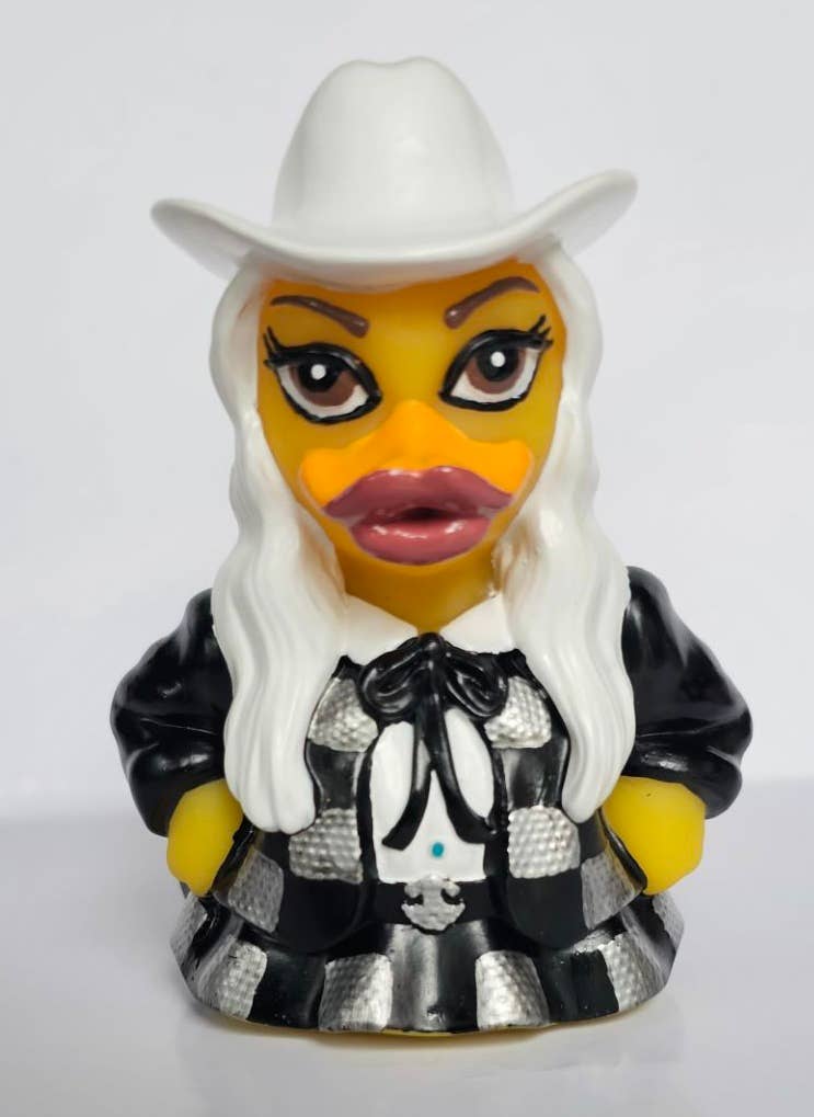 Beak-on-say - "Put a Wing on It" Rubber Duck