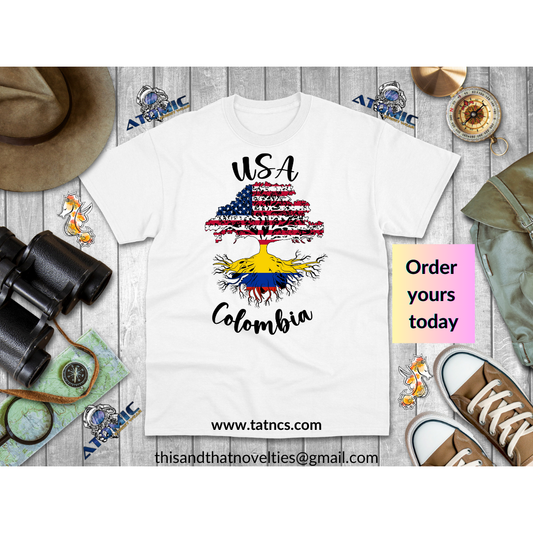 Atomic - Colombian Roots DTF Printed Shirt