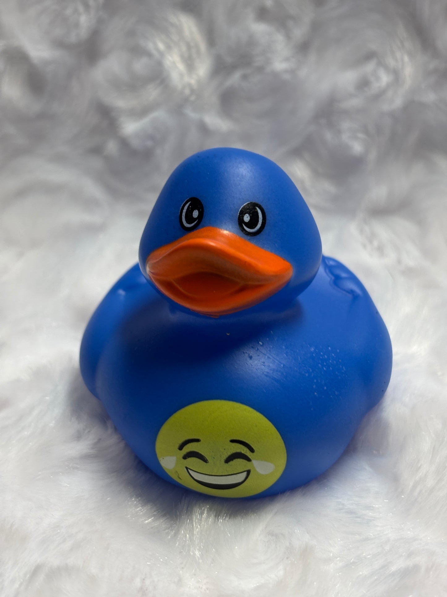 Rubber Duck ~ Happy Face Blue Rubber Duck ~ Buy 2 Get 2 Free ~ Mix and Match