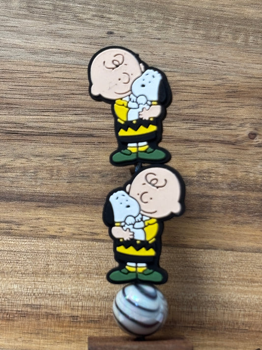 Cartoon - Charlie Brown and Snoopy Silicone Focal