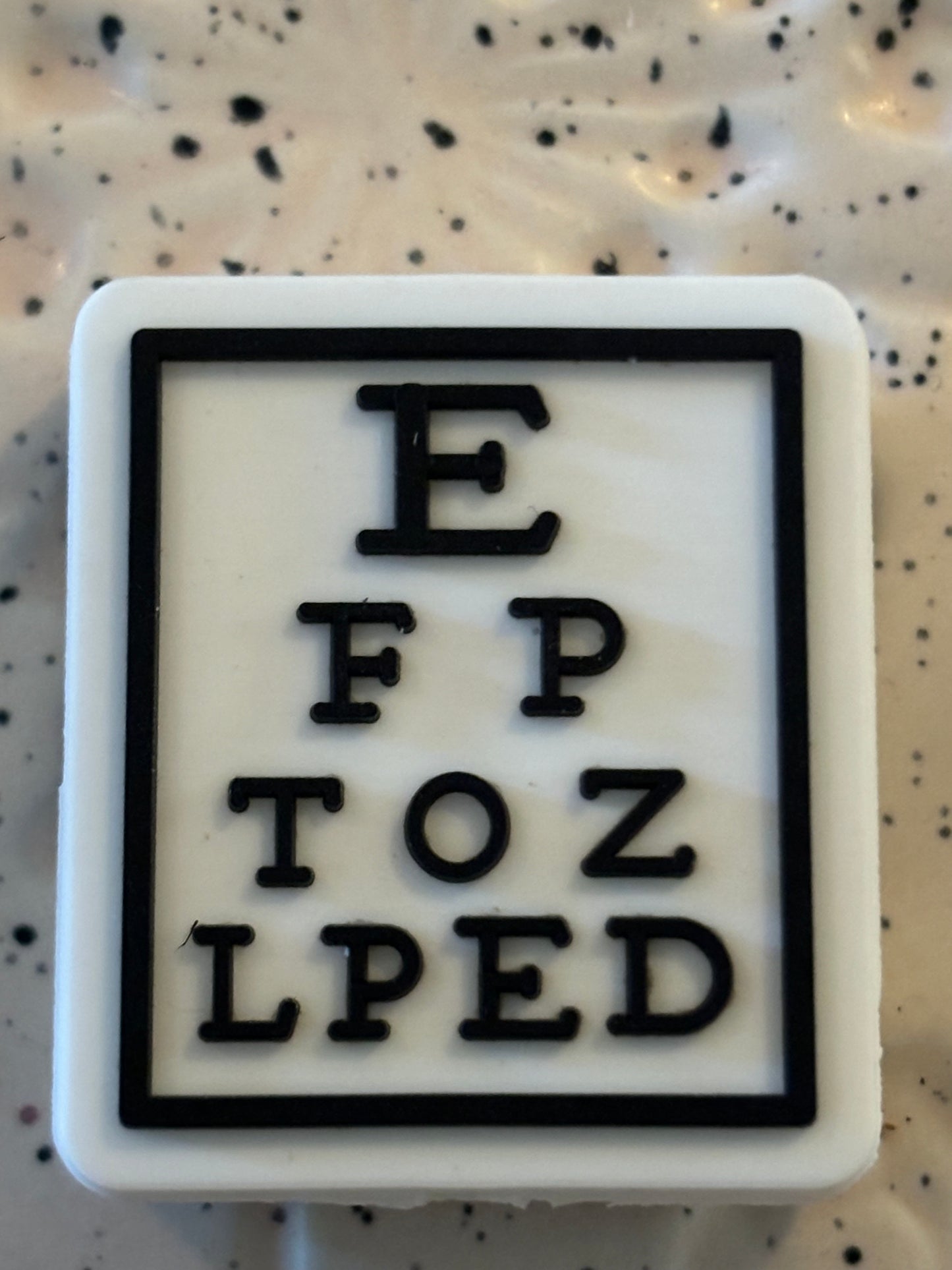 Profession - Medical - Optometrist Eye Chart PVC Focal Exclusive