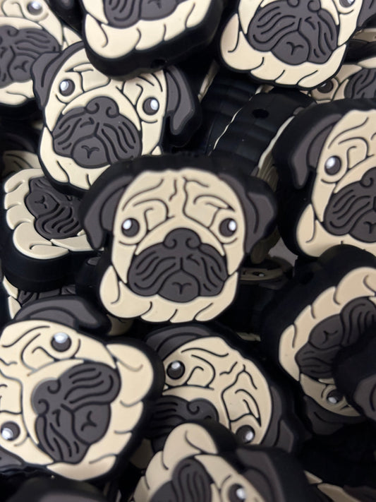 Animal - Dog - Pug Silicone Focal Exclusive