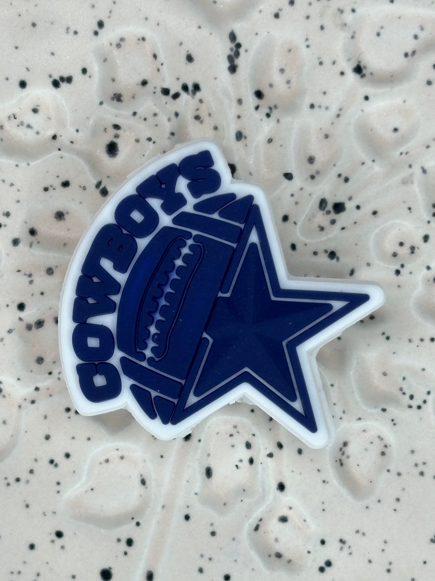 Football - Dallas Cowboys Sideway Star PVC RD Creations Collab ~ WILL NOT RESTOCK