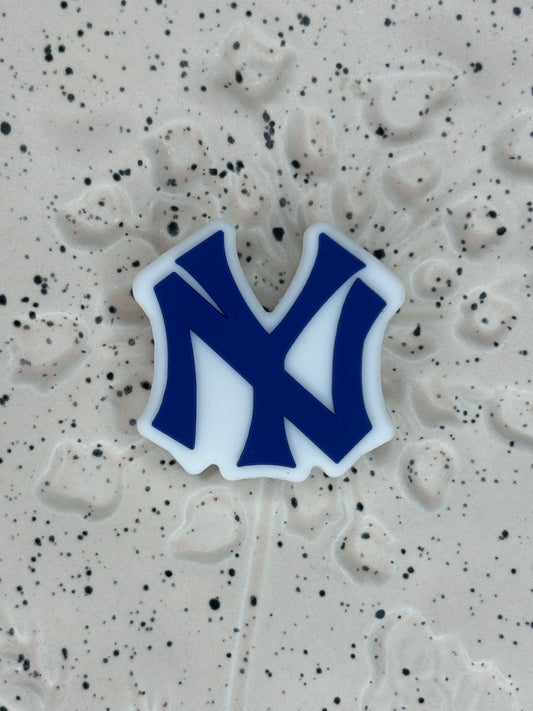 Baseball - New York Yankees PVC Focal - Bead Sister Collab