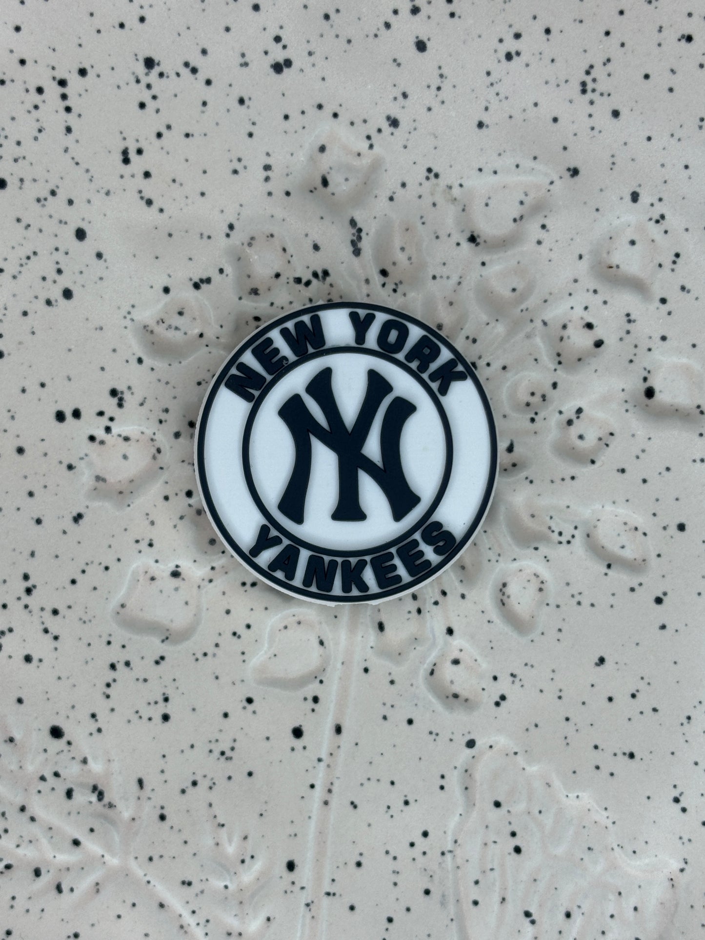 Baseball - New York Yankees PVC Focal - Bead Sister Collab