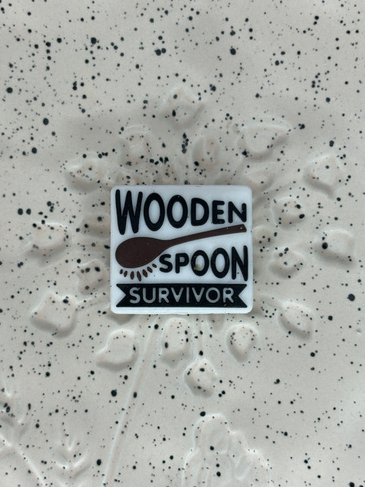 Saying - Wooden Spoon Survivor Silicone Focal Exclusive