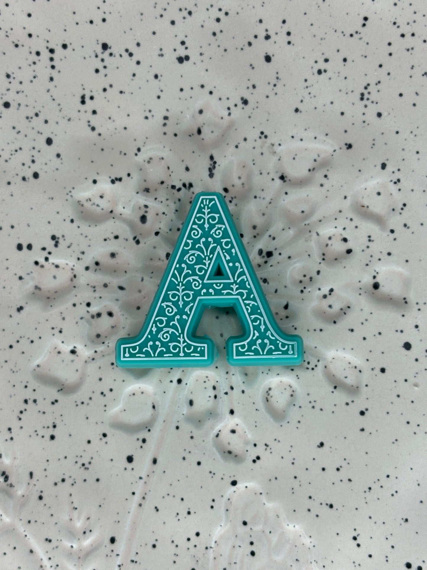 Alphabet A Silicone Focal Collection ~ Collab with RD Creations