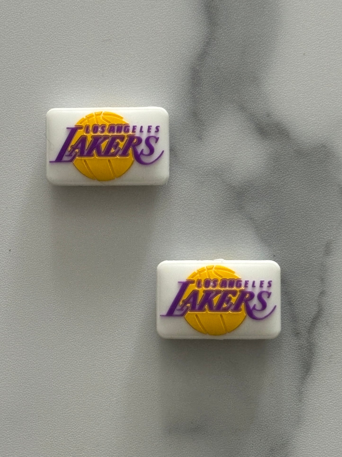 Basketball - LA Lakers Silicone Focal - Bead Sister Collab