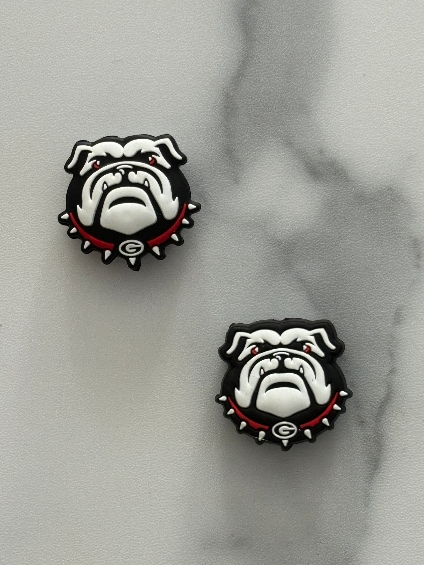 College - Georgia Bulldog Silicone Focal