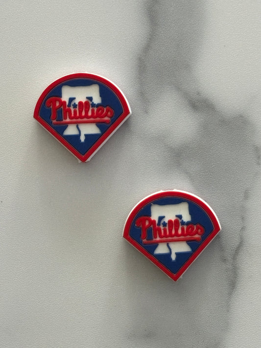 Baseball - Philadelphia Phillies PVC Focal - Bead Sister Collab