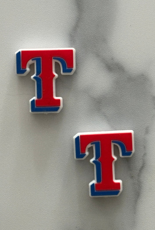 Baseball - Texas Rangers T Silicone Focal