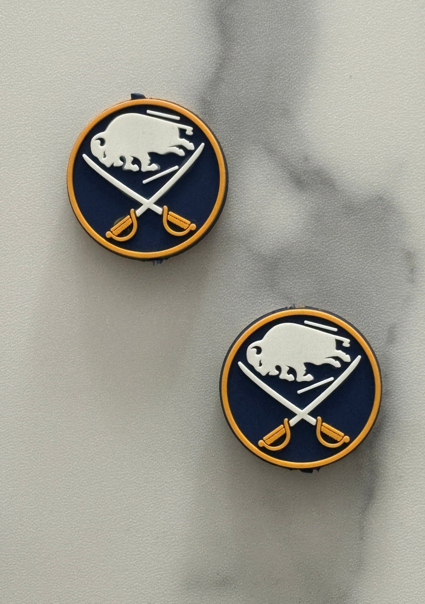 Hockey - Buffalo Sabres Silicone Focal - Bead Sister Collab