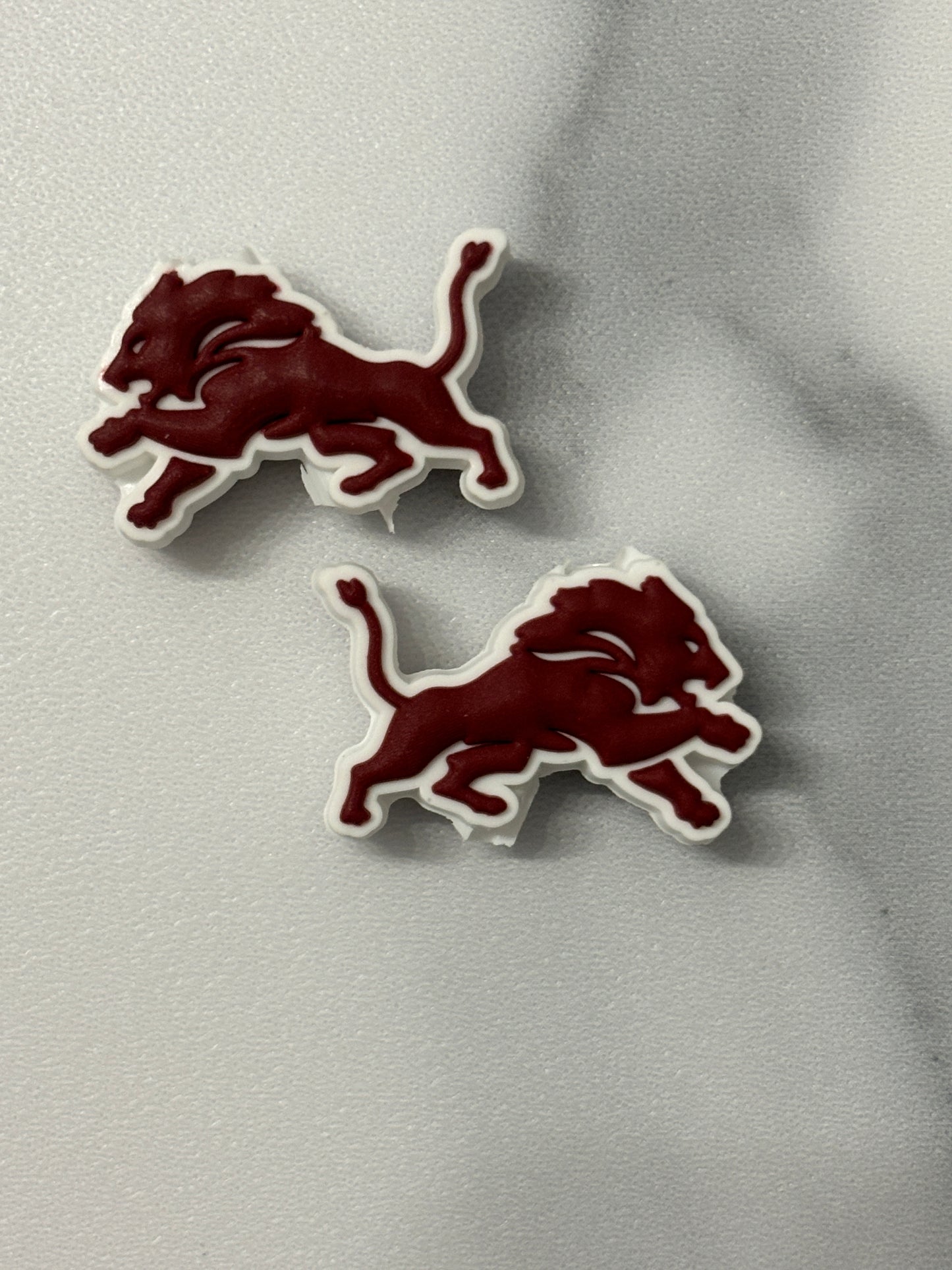 College - Lions Maroon PVC Focal - Exclusive