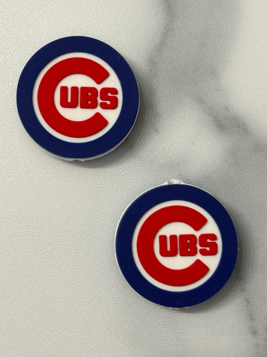 Baseball - Chicago Cubs PVC Focal - Bead Sister Collab - rdcreations