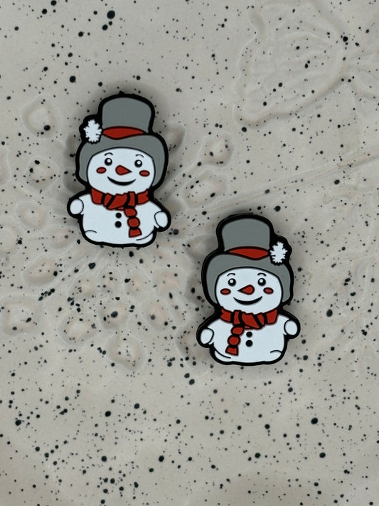 Christmas - Snowman Silicone Focal